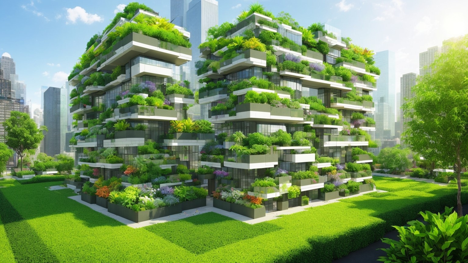 Creating Sustainable Urban Gardens with 3D Architectural Animation
