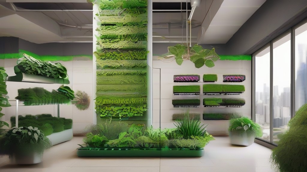 The Green Revolution in Pixels: 3D Rendering and Indoor Gardening